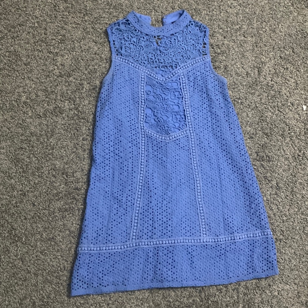 Blue lace sundress